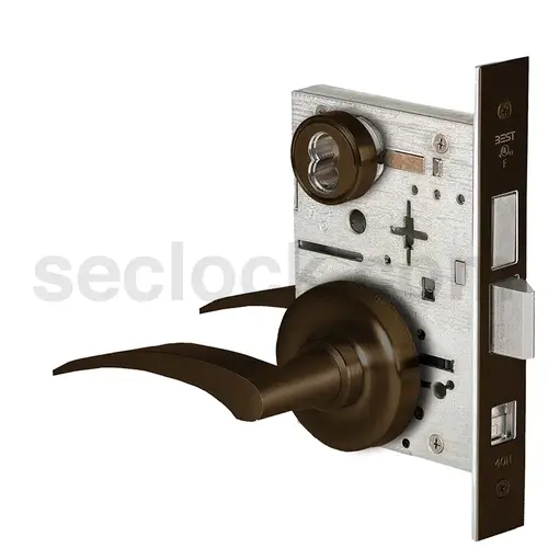 Mortise Lock Satin Bronze Blackened Satin Relieved Clear Coated Mortise Lock Satin Bronze Blackened Satin Relieved Clear Coated