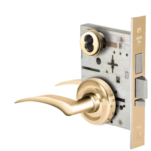 Mortise Lock Bright Brass Mortise Lock Bright Brass