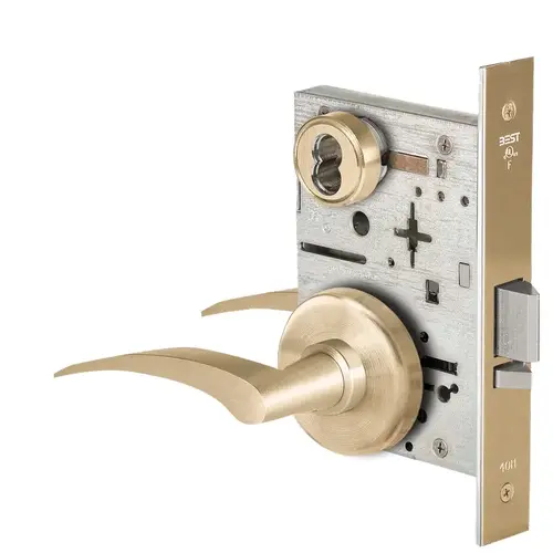 Mortise Lock Satin Brass Mortise Lock Satin Brass