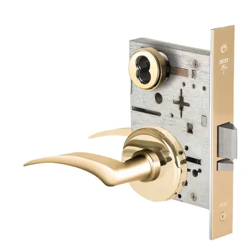 Mortise Lock Bright Brass Mortise Lock Bright Brass