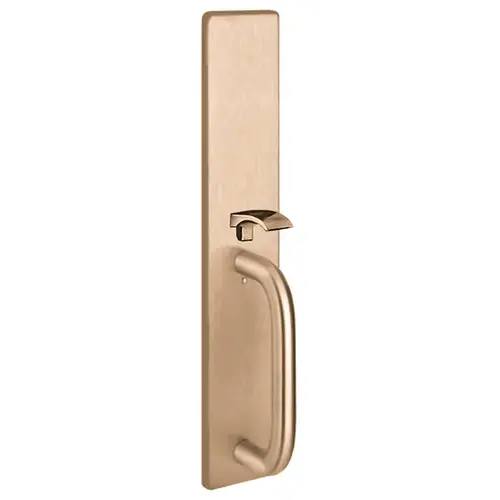 Exit Device Trim Satin Bronze Clear Coated Exit Device Trim Satin Bronze Clear Coated