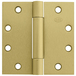 Satin Brass Plated Clear Coated