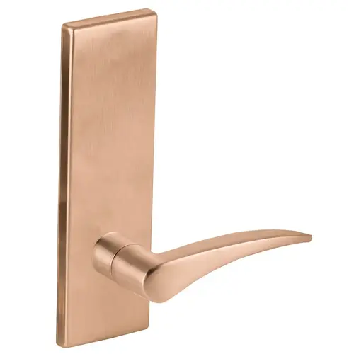 Full Dummy Trim with Right Hand 12 Lever and N Escutcheon Satin Bronze Finish Full Dummy Trim with Right Hand 12 Lever and N Escutcheon Satin Bronze Finish