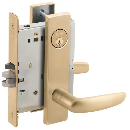 Serrure à Mortaiser Schlage – Fonction Bureau – L9050P 06A 606 C-KWY – Laiton Satiné