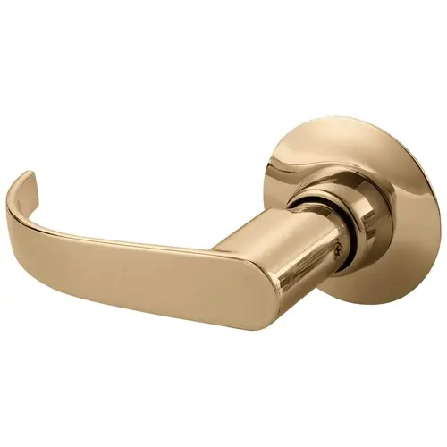 Cylindrical Lock Bright Bronze Clear Coated Cylindrical Lock Bright Bronze Clear Coated