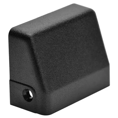 80 Series Exit Device Plastic End Cap. Black
