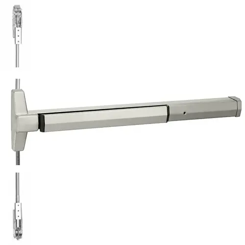 Exit Device Satin Stainless Steel Exit Device Satin Stainless Steel