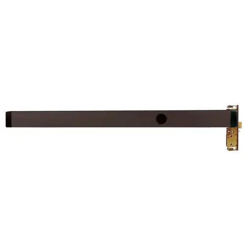 Mortise Exit Device Dark Bronze Anodized Aluminum Mortise Exit Device Dark Bronze Anodized Aluminum