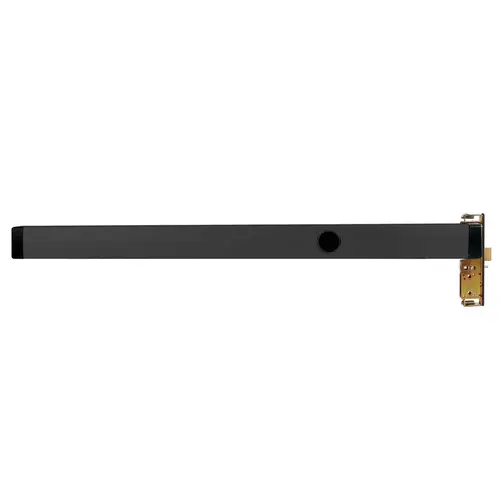 Mortise Exit Device, 1-1/8" BacksetNarrow Stile Aluminum Doors, RHR, 42", Cylinder Dogging, Black Anodized Aluminum Mortise Exit Device, 1-1/8" BacksetNarrow Stile Aluminum Doors, RHR, 42", Cylinder Dogging, Black Anodized Aluminum