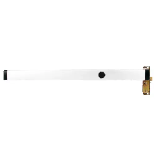 Mortise Exit Device, 1-1/8" BacksetNarrow Stile Aluminum Doors, RHR, 36", Cylinder Dogging, Bright Stainless Steel Mortise Exit Device, 1-1/8" BacksetNarrow Stile Aluminum Doors, RHR, 36", Cylinder Dogging, Bright Stainless Steel