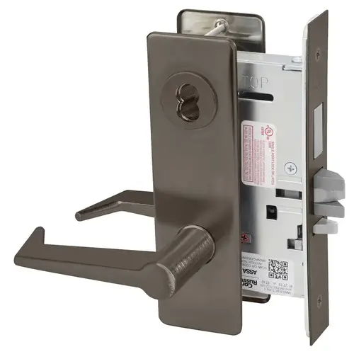 Mortise Lock Dark Oxidized Satin Bronze Oil Rubbed Mortise Lock Dark Oxidized Satin Bronze Oil Rubbed
