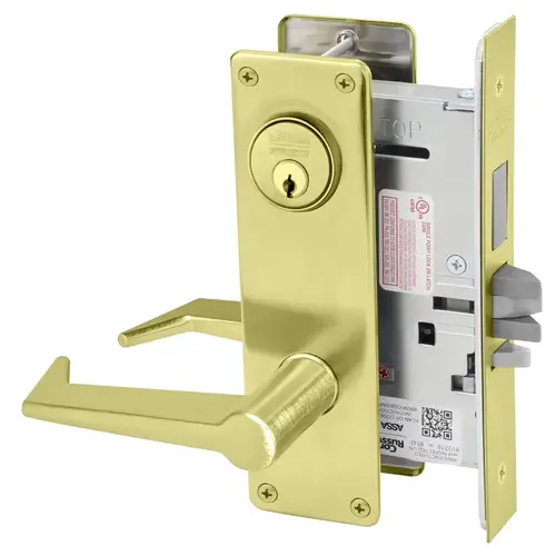 Mortise Lock Satin Brass Mortise Lock Satin Brass