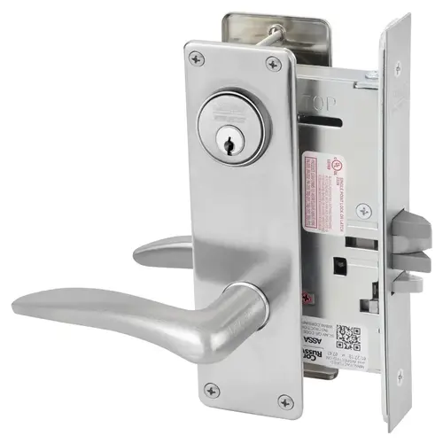 Mortise Lock Satin Chrome Mortise Lock Satin Chrome