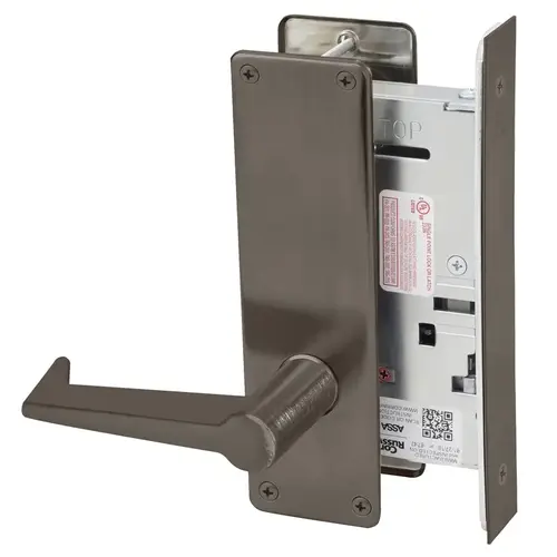 Mortise Lock Dark Oxidized Satin Bronze Oil Rubbed Mortise Lock Dark Oxidized Satin Bronze Oil Rubbed