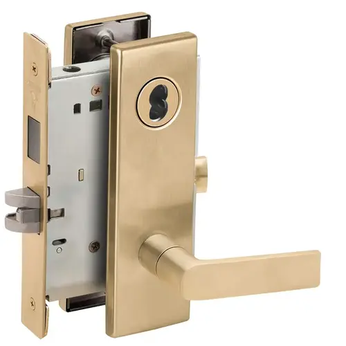 Mortise Lock Satin Brass Mortise Lock Satin Brass
