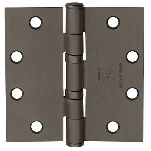 TA2314 Non-Ferrous Standard Weight 5 Knuckle Bearing Hinge Dark Oxidized Satin Bronze TA2314 Non-Ferrous Standard Weight 5 Knuckle Bearing Hinge Dark Oxidized Satin Bronze