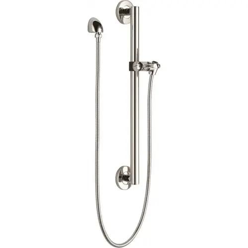 24 in. Adjustable Slide Bar for Handheld Showerheads in Chrome 24 in. Adjustable Slide Bar for Handheld Showerheads in Chrome