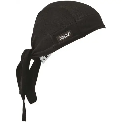Chill-Its Black High-Performance Dew Rag