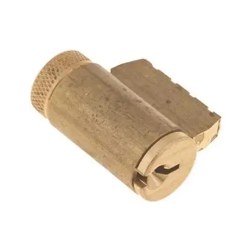 Multiple Tailpiece Replacement Cylinder with E Keyway, Satin Brass Multiple Tailpiece Replacement Cylinder with E Keyway, Satin Brass