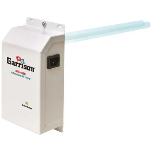 MULTIVOLTAGE UV GERMICIDAL AIR PURIFIER, 12 IN White