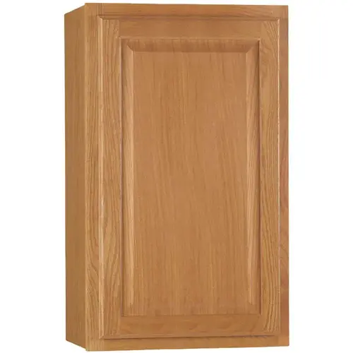 Hampton Assembled 18x30x12 in. Wall Kitchen Cabinet in Medium Oak Hampton Assembled 18x30x12 in. Wall Kitchen Cabinet in Medium Oak