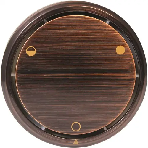 Universal Deep Soak Bath Drain Overflow Faceplate in Antique Bronze Universal Deep Soak Bath Drain Overflow Faceplate in Antique Bronze