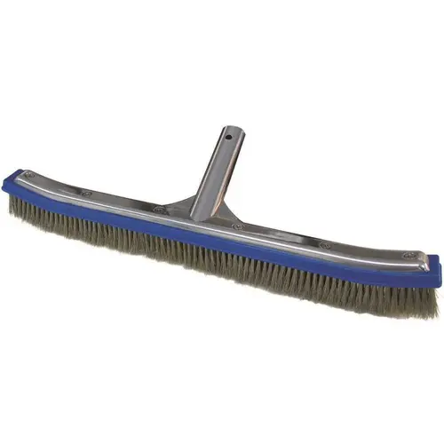 18 in. Premier Aluminum Back Algae Swimming Pool Brush