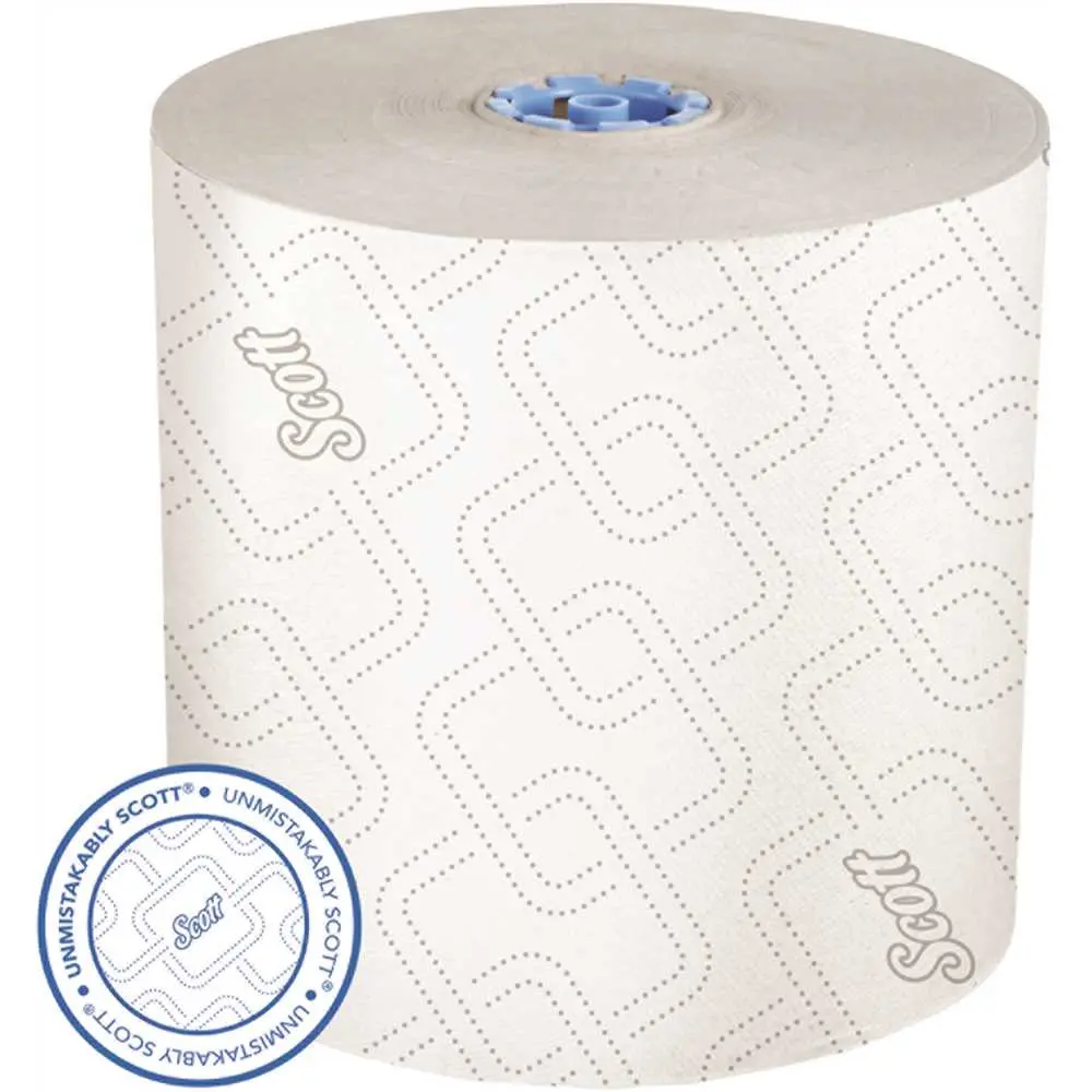 SCOTT White Hard Roll Paper Towels Absorbency Pockets for Dispenser (6 900 ft.) - pack of 6 25702 SCOTT White Hard Roll Paper Towels Absorbency Pockets for Dispenser (6 900 ft.) - pack of 6 25702