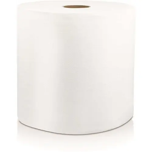 1-Ply Premium White Hard Wound Roll Towels - pack of 6 1-Ply Premium White Hard Wound Roll Towels - pack of 6