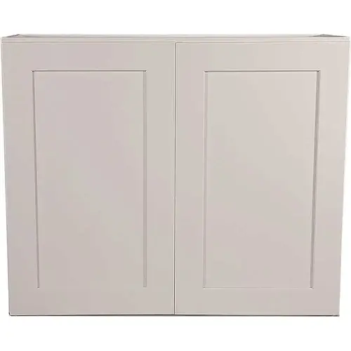 Brookings Plywood Ready to Assemble Shaker 33x30x12 in. 2-Door Wall Kitchen Cabinet in White