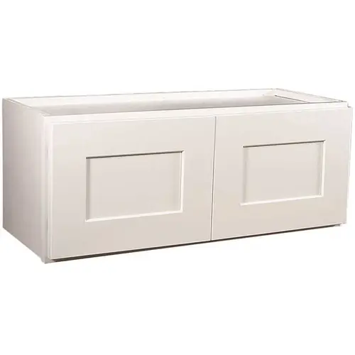 Brookings Plywood Assembled Shaker 30x18x12 in. 2-Door Wall Kitchen Cabinet in White Brookings Plywood Assembled Shaker 30x18x12 in. 2-Door Wall Kitchen Cabinet in White