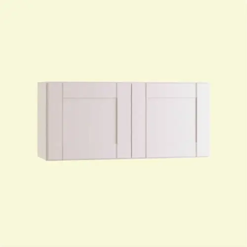 Vesper White Shaker Assembled Plywood 24 in. x 12 in. x 12 in. Wall Kitchen Cabinet with Soft Close