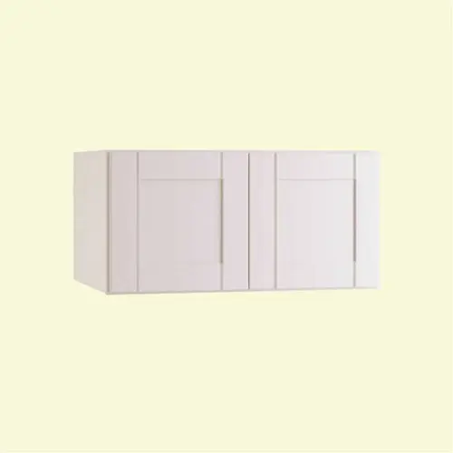 Vesper White Shaker Assembled Plywood 36 in. x 12 in. x 24 in. Wall Kitchen Cabinet with Soft Close
