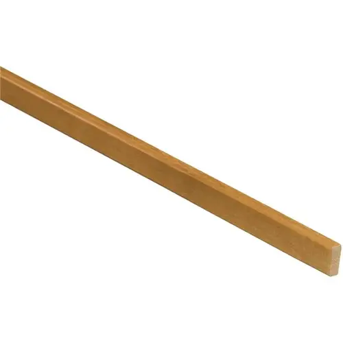 Veiled Gray Shaker Assembled Plywood 96 in. x 0.75 in. x 0.25 in. Kitchen Cabinet Batten Molding