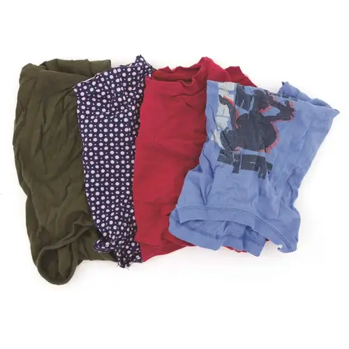 Recycled Colored Knit Rag (25 lb. Box) Multi-Colored Recycled Colored Knit Rag (25 lb. Box) Multi-Colored