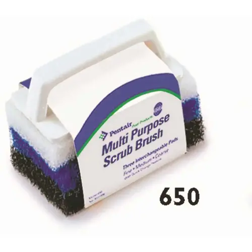 Pool Multi-Purpose Scrubber with 3-Pads Pool Multi-Purpose Scrubber with 3-Pads