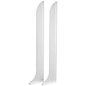 SPRAYMAID 1012 44 in. Splash Guards in White - Pair