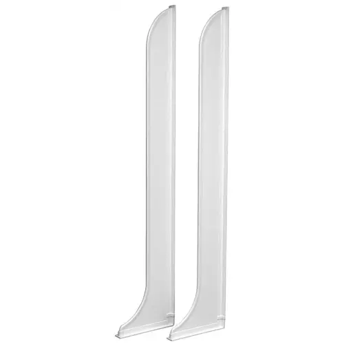 44 in. Splash Guards in White - Pair 44 in. Splash Guards in White - Pair