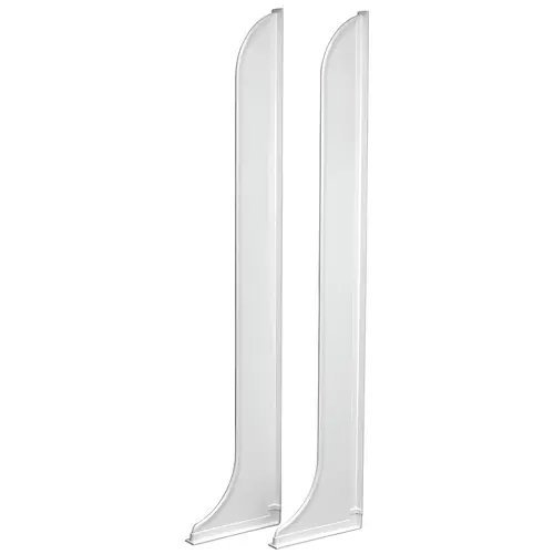 44 in. Splash Guards in White - Pair 44 in. Splash Guards in White - Pair