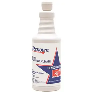 Renown 111452 32 oz. Blue 9 HCL Bowl Cleaner White