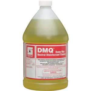 DMQ 106204 1 Gallon Lemon Scent One Step Cleaner/Disinfectant Yellow