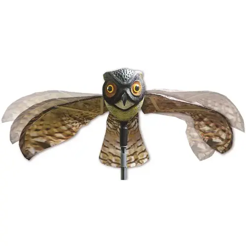 Prowler Owl with Flapping Wings Owl Decoy Scarecrow Bird Repellent Scare Pigeons Birds Prowler Owl with Flapping Wings Owl Decoy Scarecrow Bird Repellent Scare Pigeons Birds