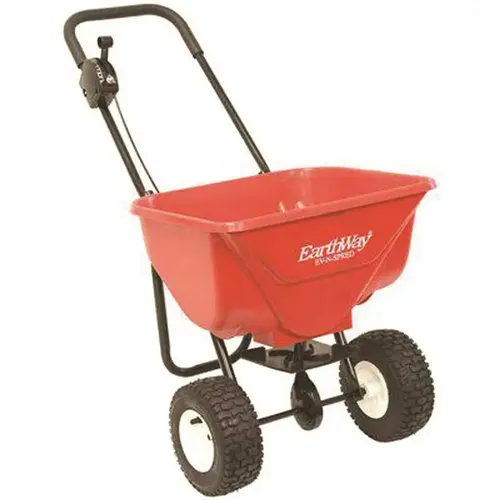 65 Lb Commercial Broadcast Spreader With Pneumatic Tires 65 Lb Commercial Broadcast Spreader With Pneumatic Tires