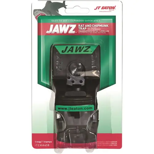 Jawz Plastic Rat and Chipmunk Trap for Solid or Liquid Bait Jawz Plastic Rat and Chipmunk Trap for Solid or Liquid Bait