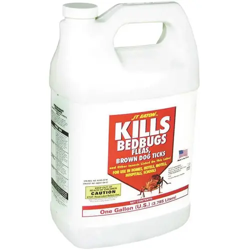 Bed Bug Killer, Liquid, Spray Application, 1 gal Yellow Bed Bug Killer, Liquid, Spray Application, 1 gal Yellow
