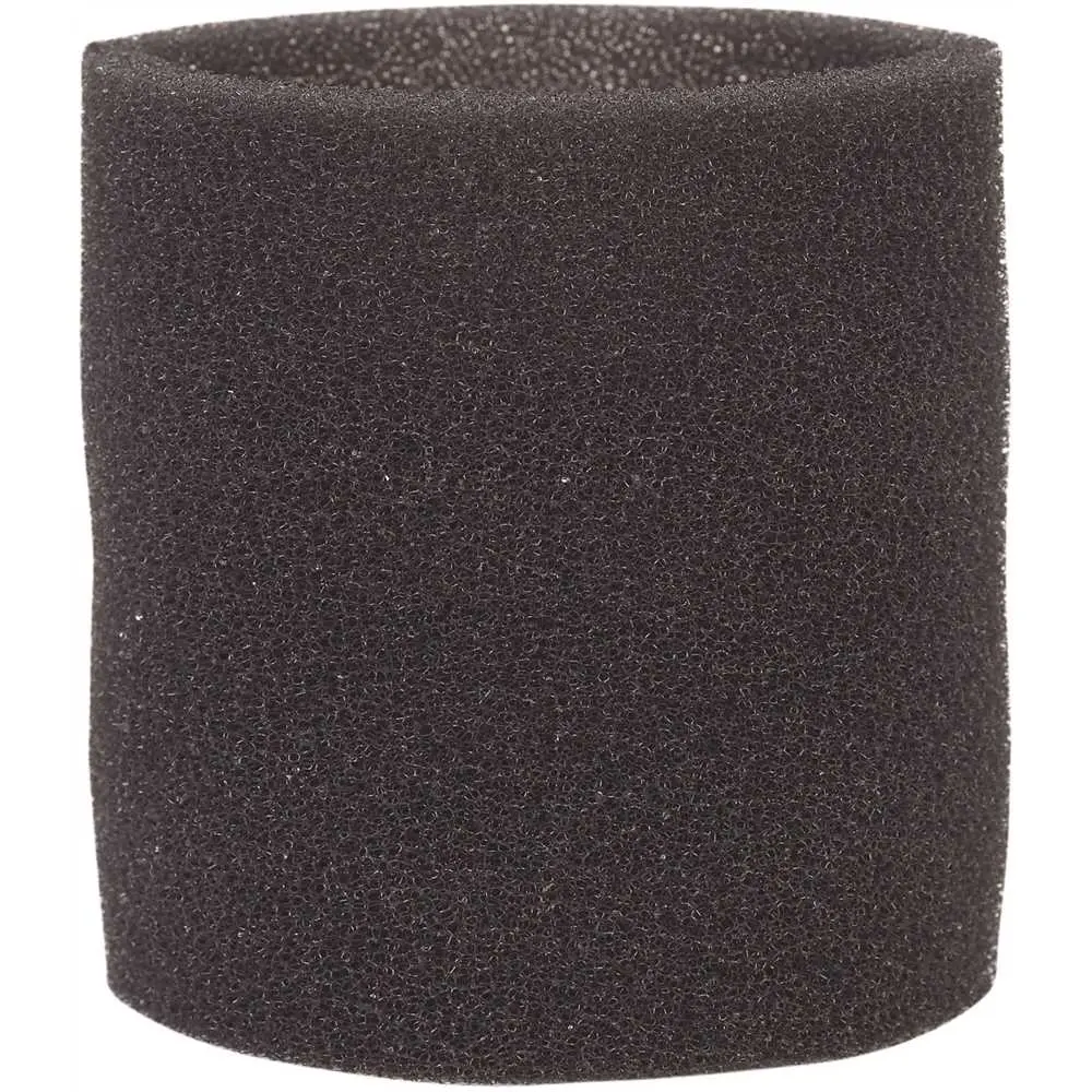 MULTI FIT Wet Filter Foam Sleeve for Select Shop-Vac Branded Wet/Dry Shop Vacuums Black VF2001