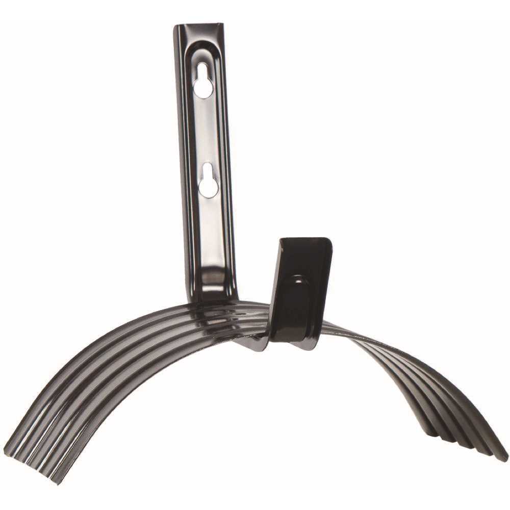 Ames 2383520 Hose Hanger, 5/8 in Dia Hose, 150 ft Capacity, Steel, Black, Wall Mounting