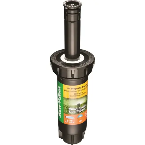 1800 Series 3 in. Dual Spray Half Circle Sprinkler 1800 Series 3 in. Dual Spray Half Circle Sprinkler