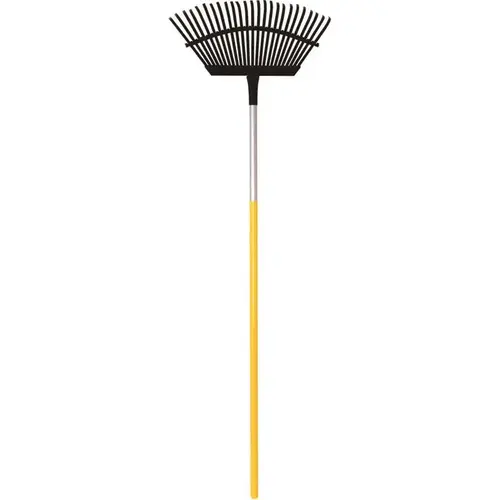 Superflex Rake, 48 in Vinyl Coated Aluminum Handle