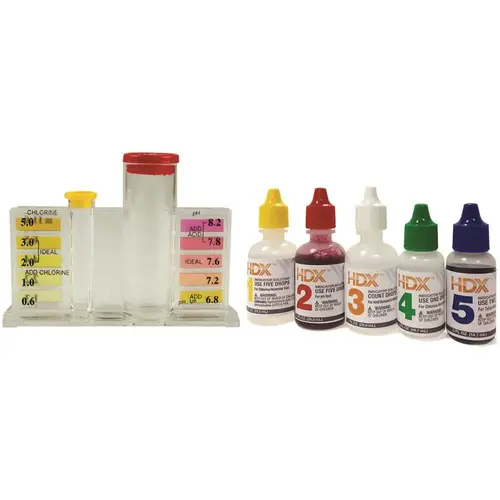 5-Way Swimming Pool and Spa Test Kit 5-Way Swimming Pool and Spa Test Kit